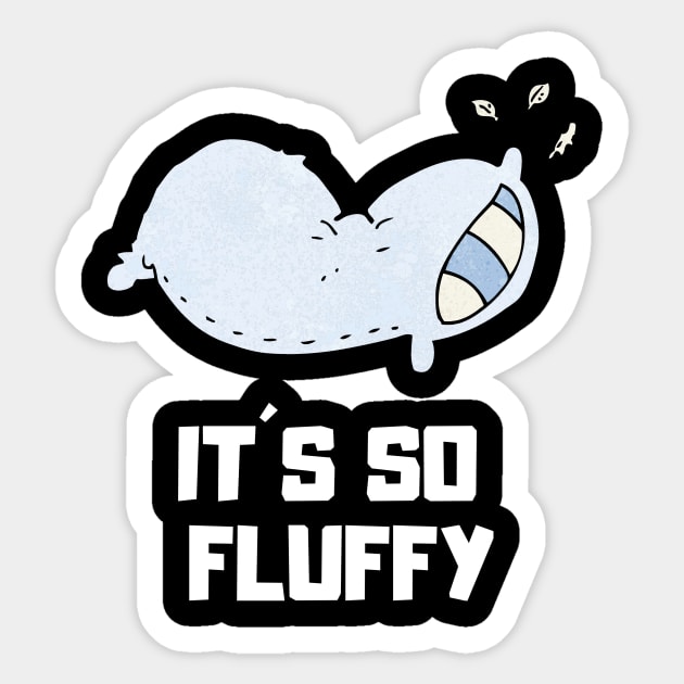 It´s so fluffy Sticker by rositura